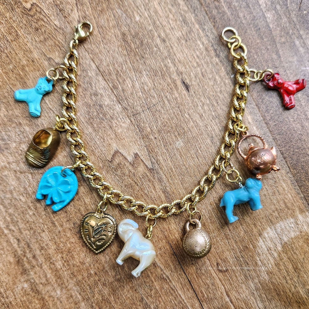Vintage Charm Bracelet